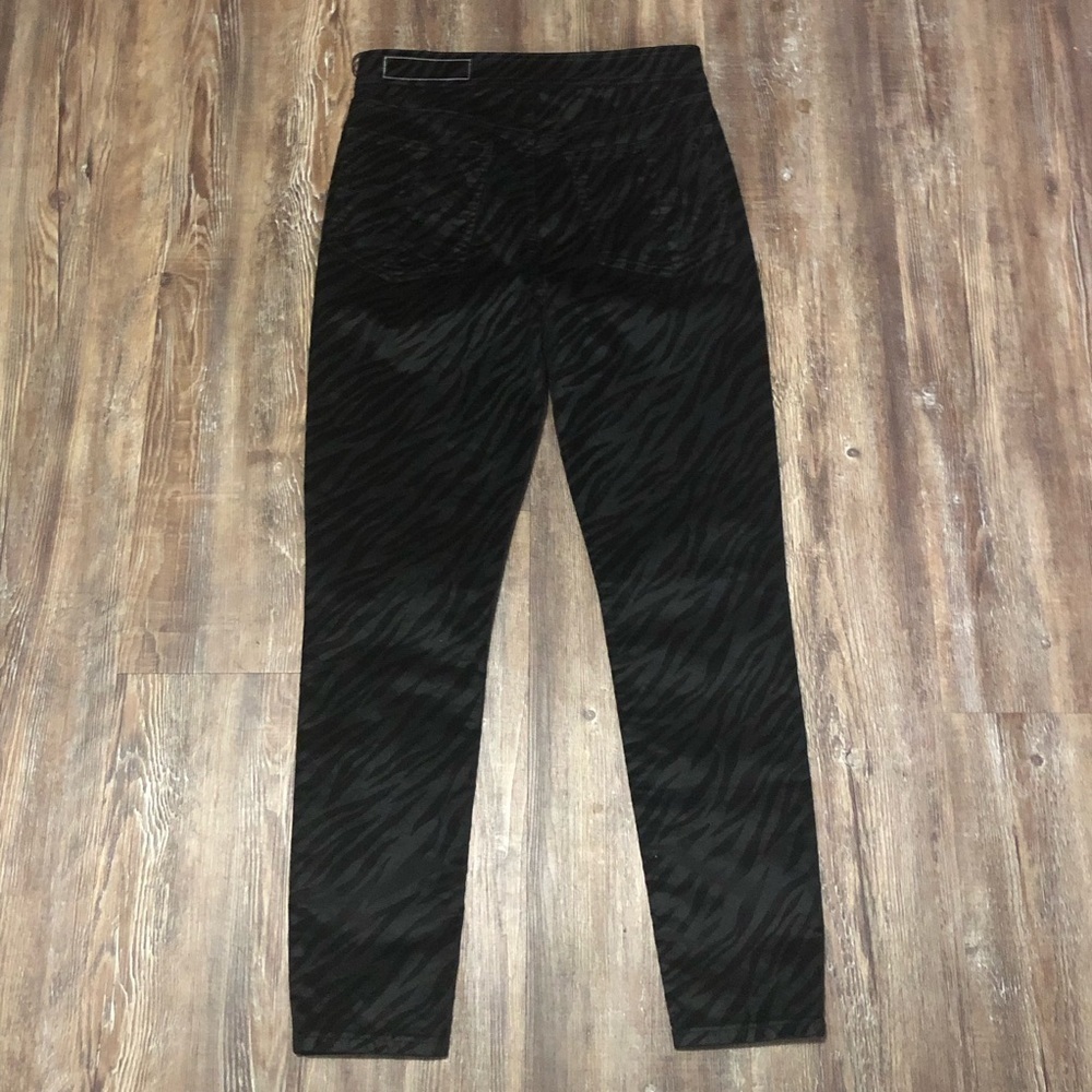 Rag & Bone Jeans Women's 26 Nina High Rise Ankle Skinny  Zebra Stripe NWT - Picture 7 of 8
